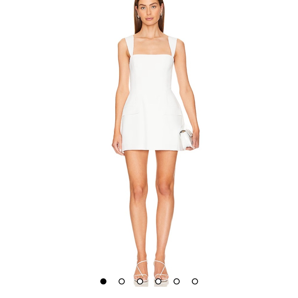 Amanda Uprichard Mini Dress White